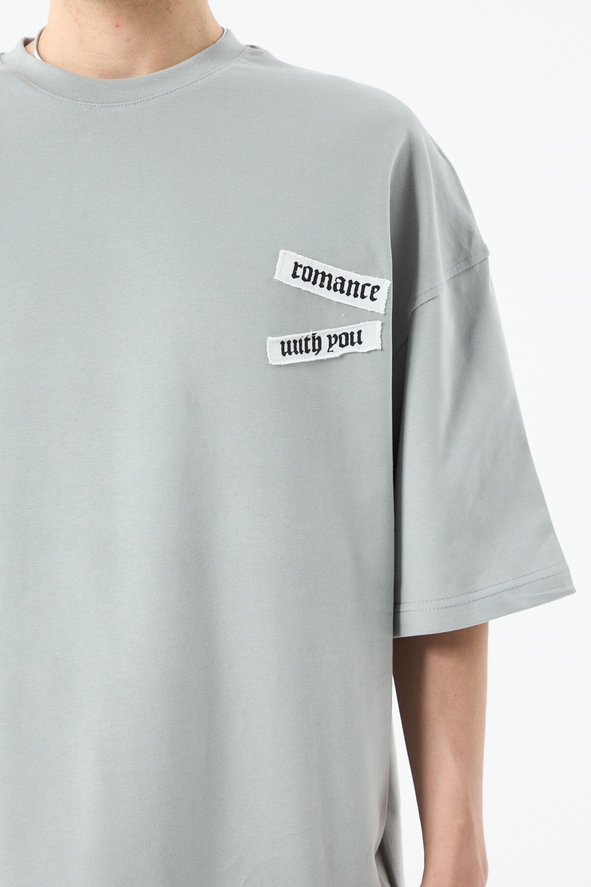 Oversized T-Shirt with Back Print