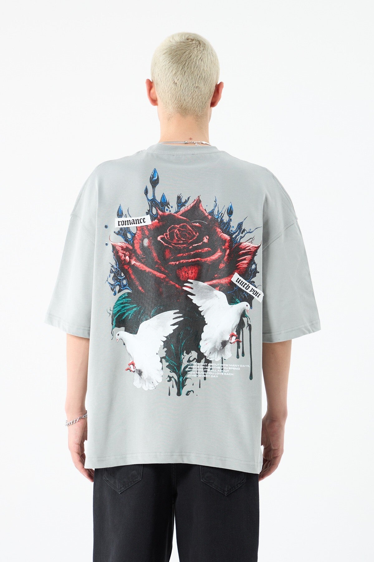 Oversized T-Shirt with Back Print