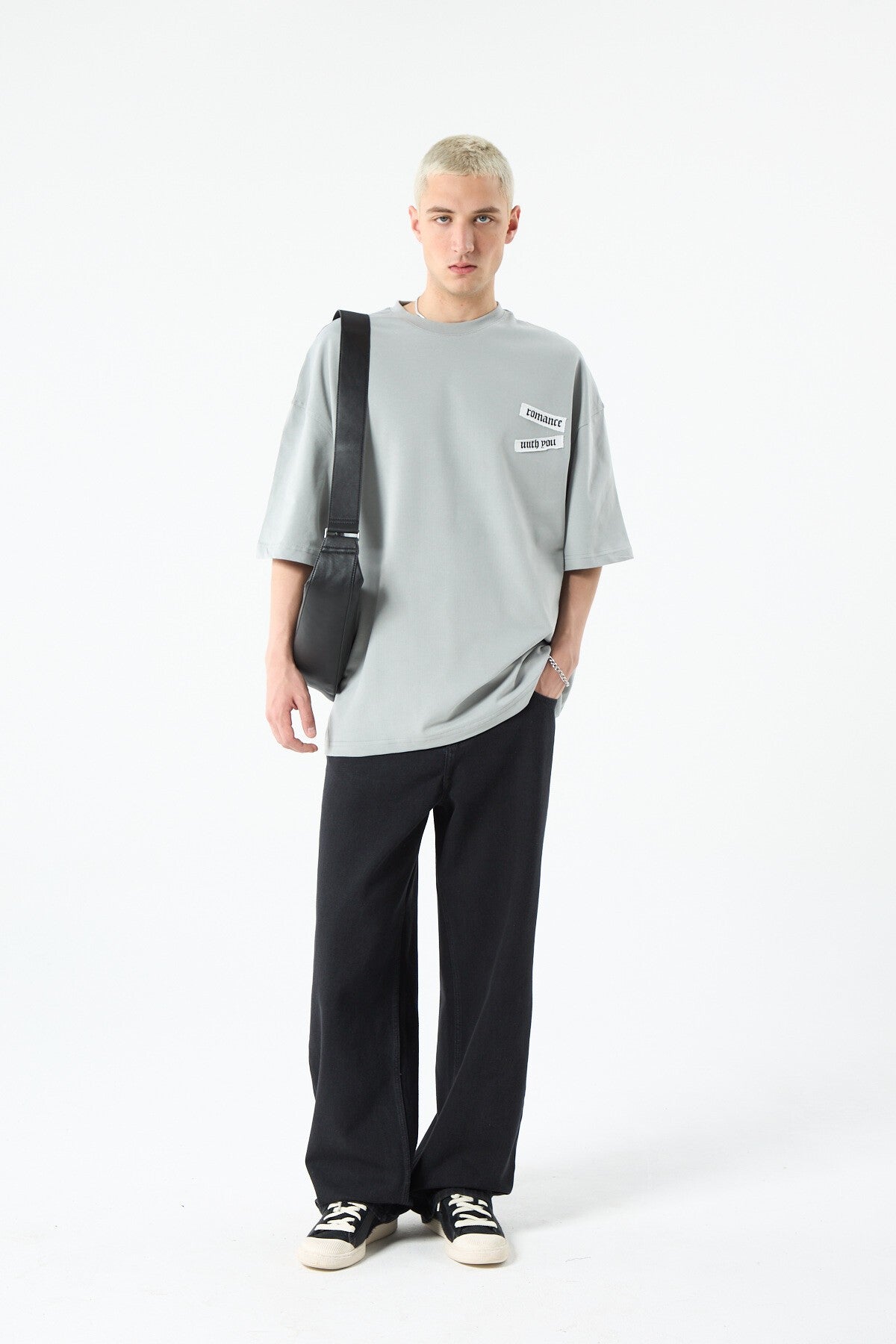 Oversized T-Shirt with Back Print