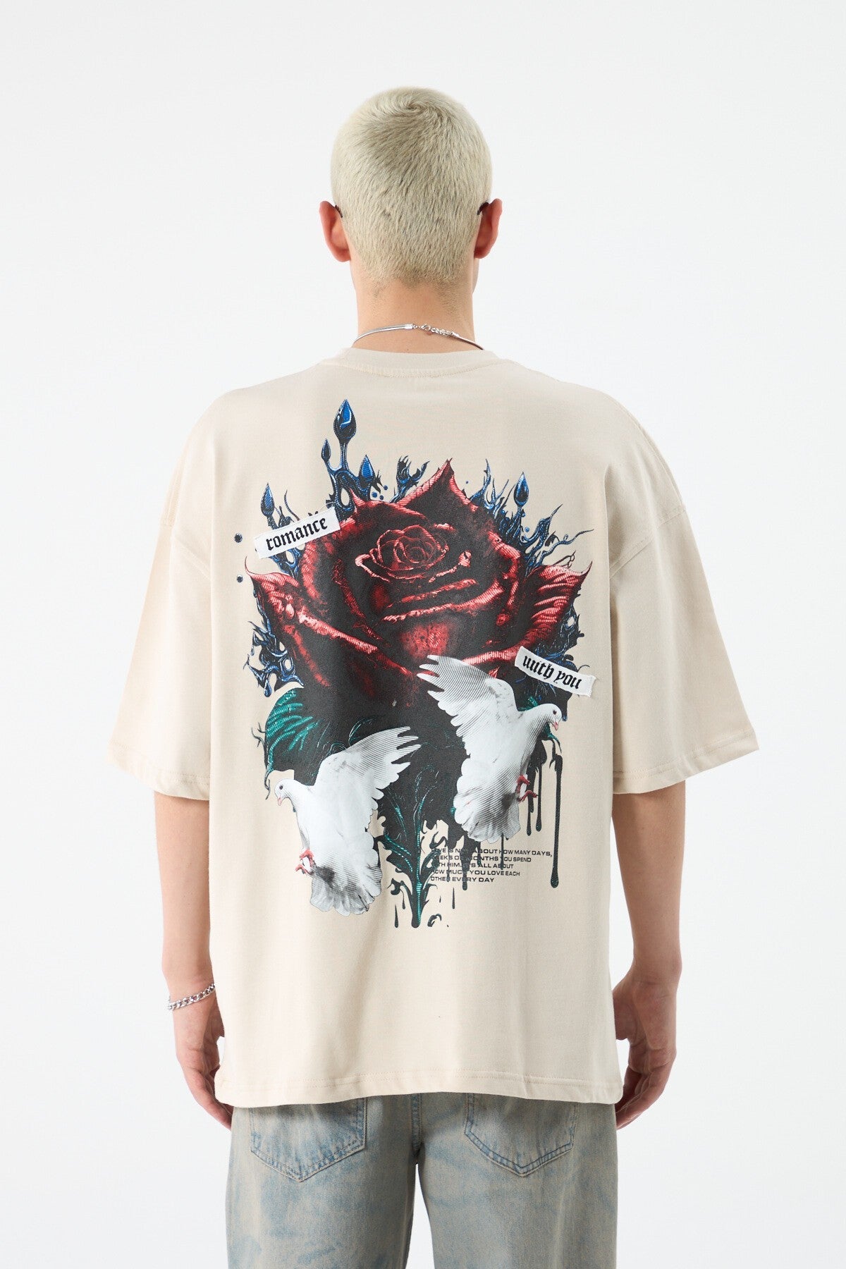 Oversized T-Shirt with Back Print