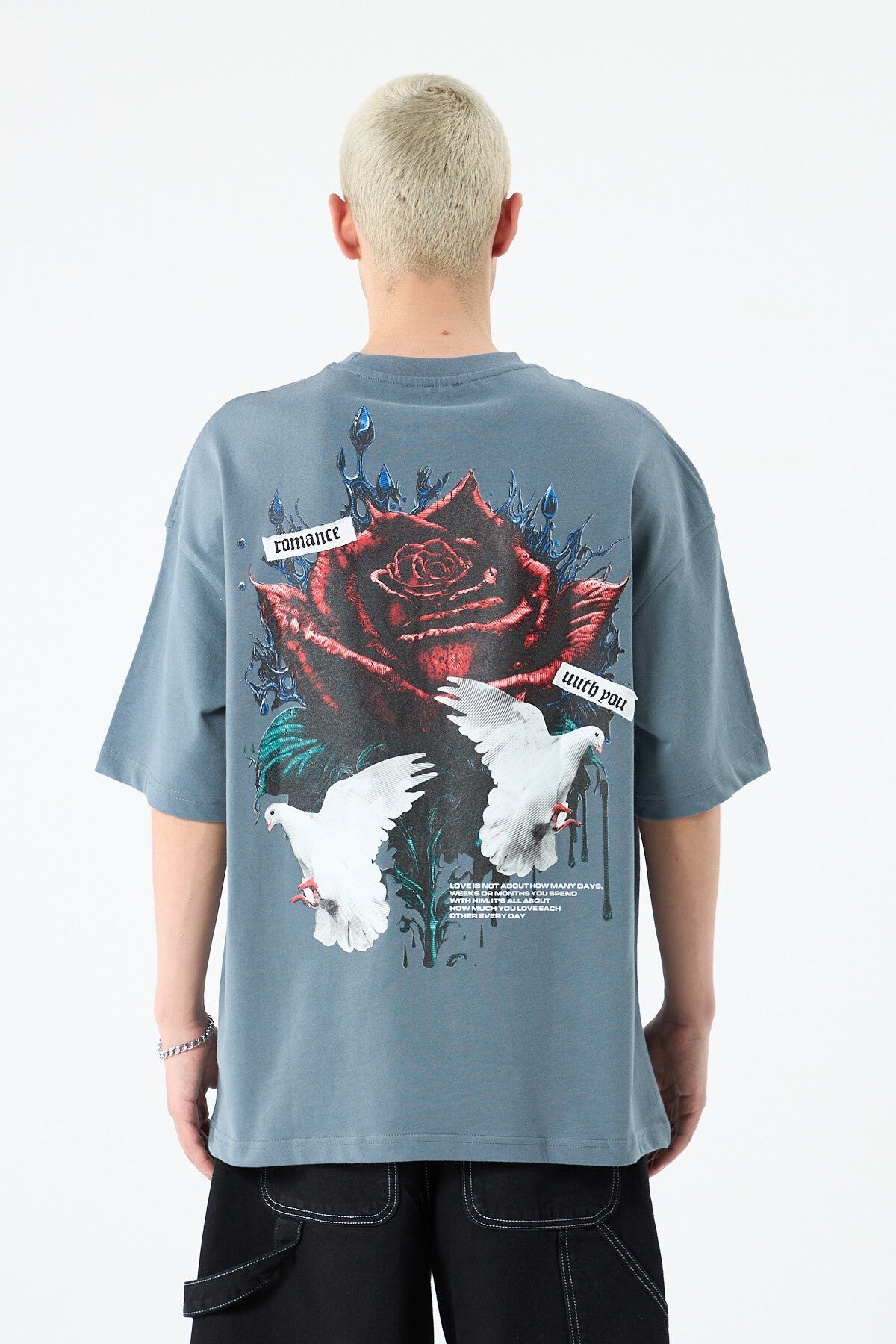 Oversized T-Shirt with Back Print