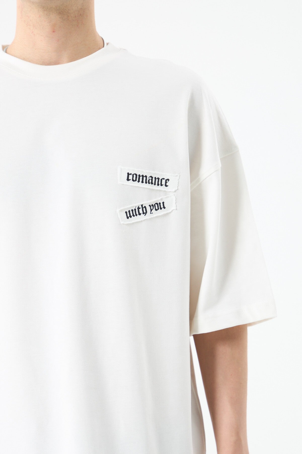 Oversized T-Shirt with Back Print
