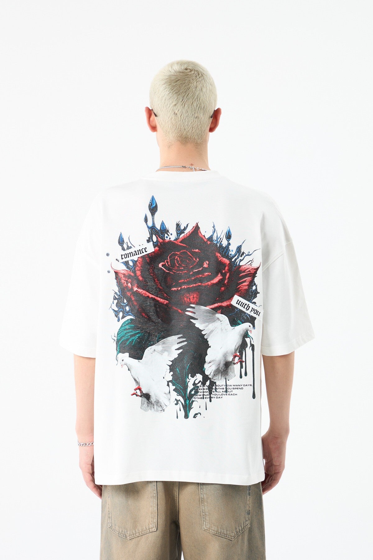 Oversized T-Shirt with Back Print