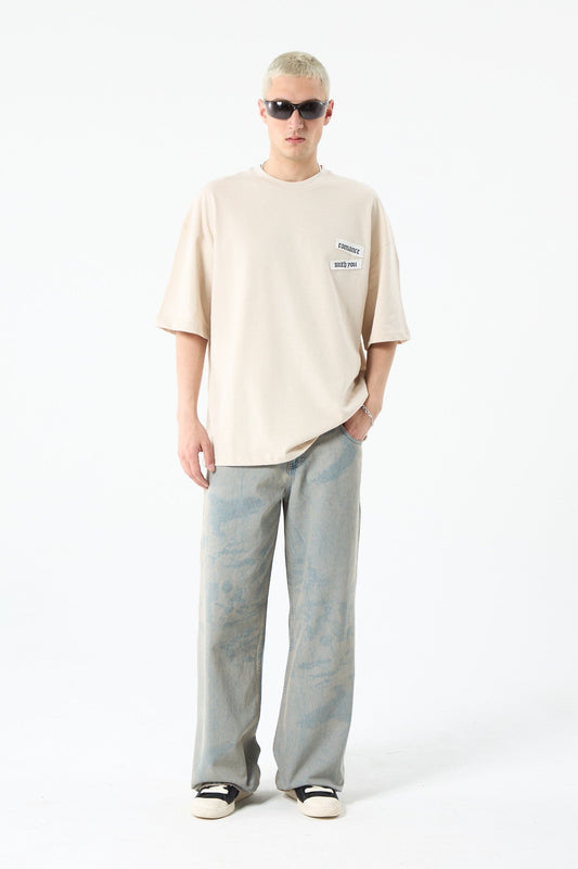 Oversized T-Shirt with Back Print