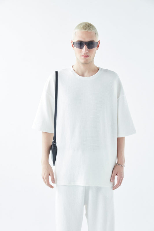 Oversized Basic Knit Sweatsuit Set