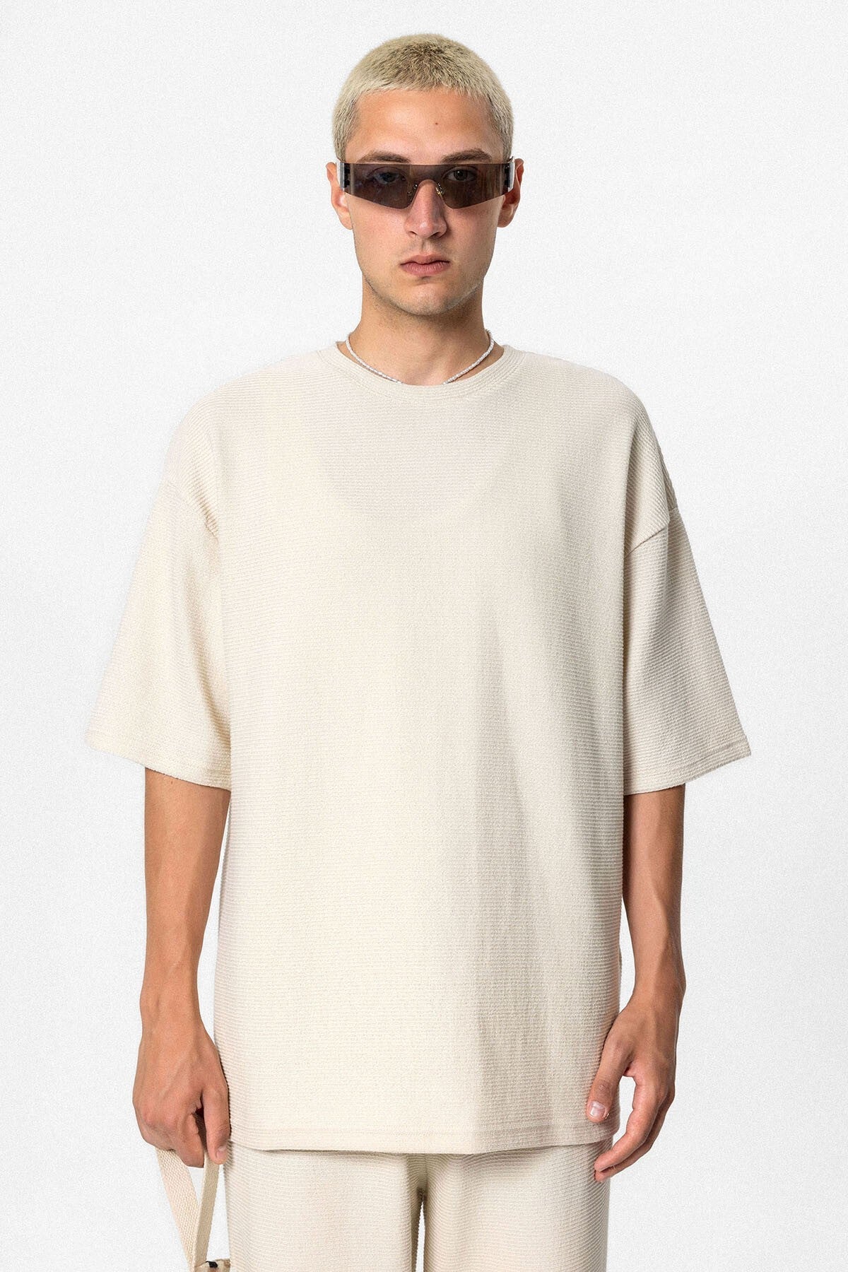 Oversized Basic Knit Sweatsuit Set