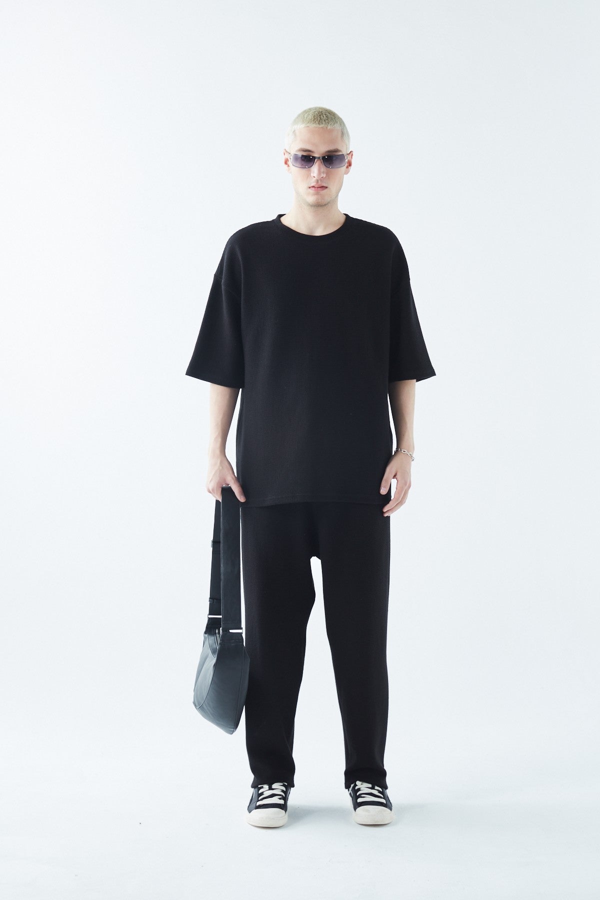 Oversized Basic Knit Sweatsuit Set