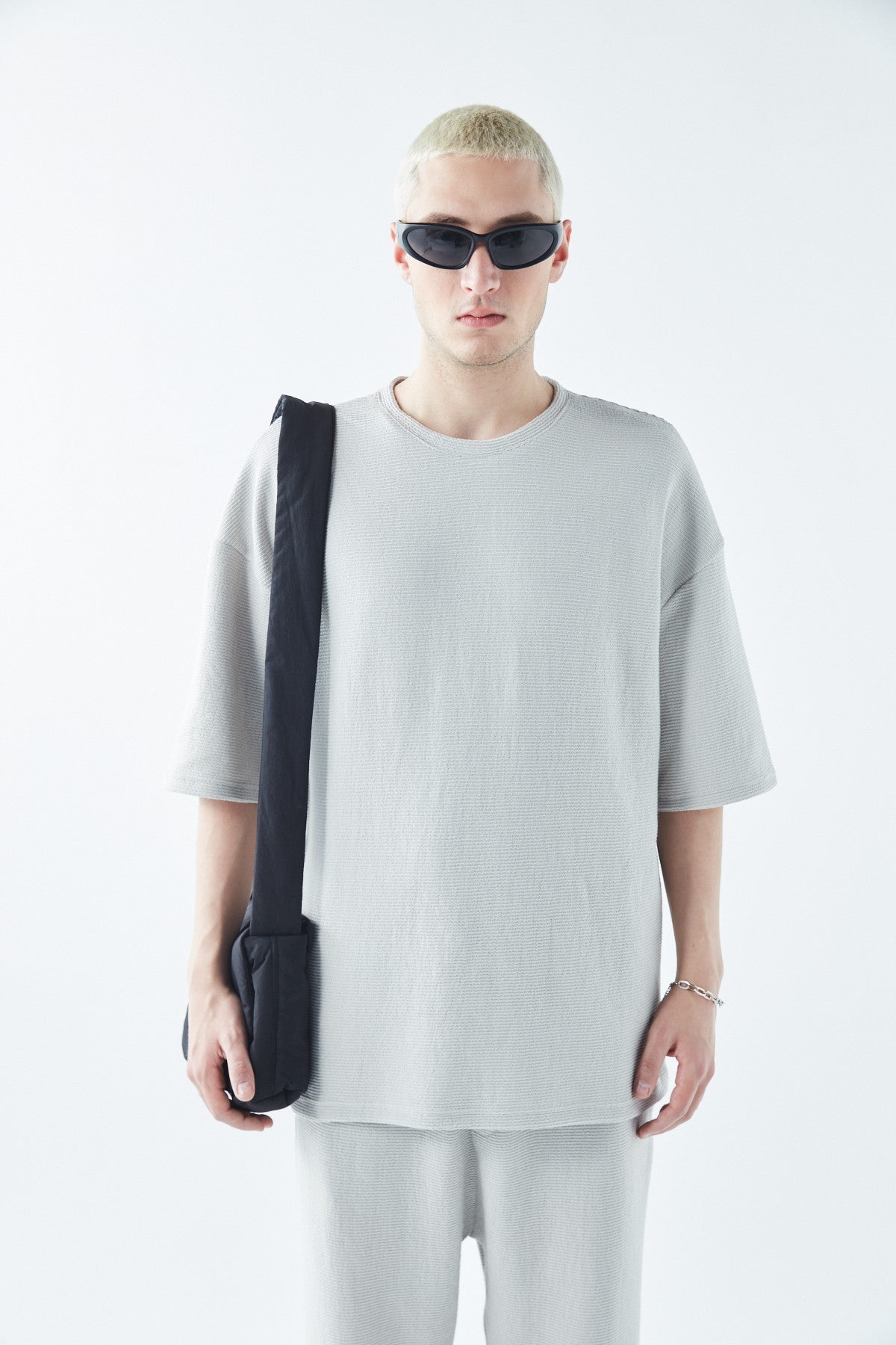 Oversized Basic Knit Sweatsuit Set