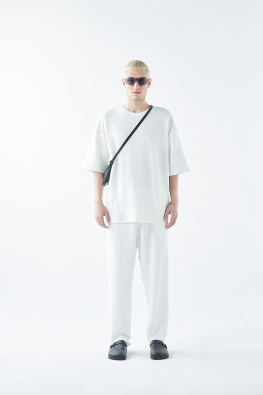 Oversized Basic Knit Sweatsuit Set