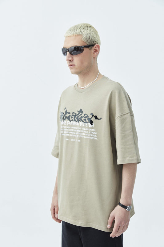 Atelier Embossed Oversized T-Shirt