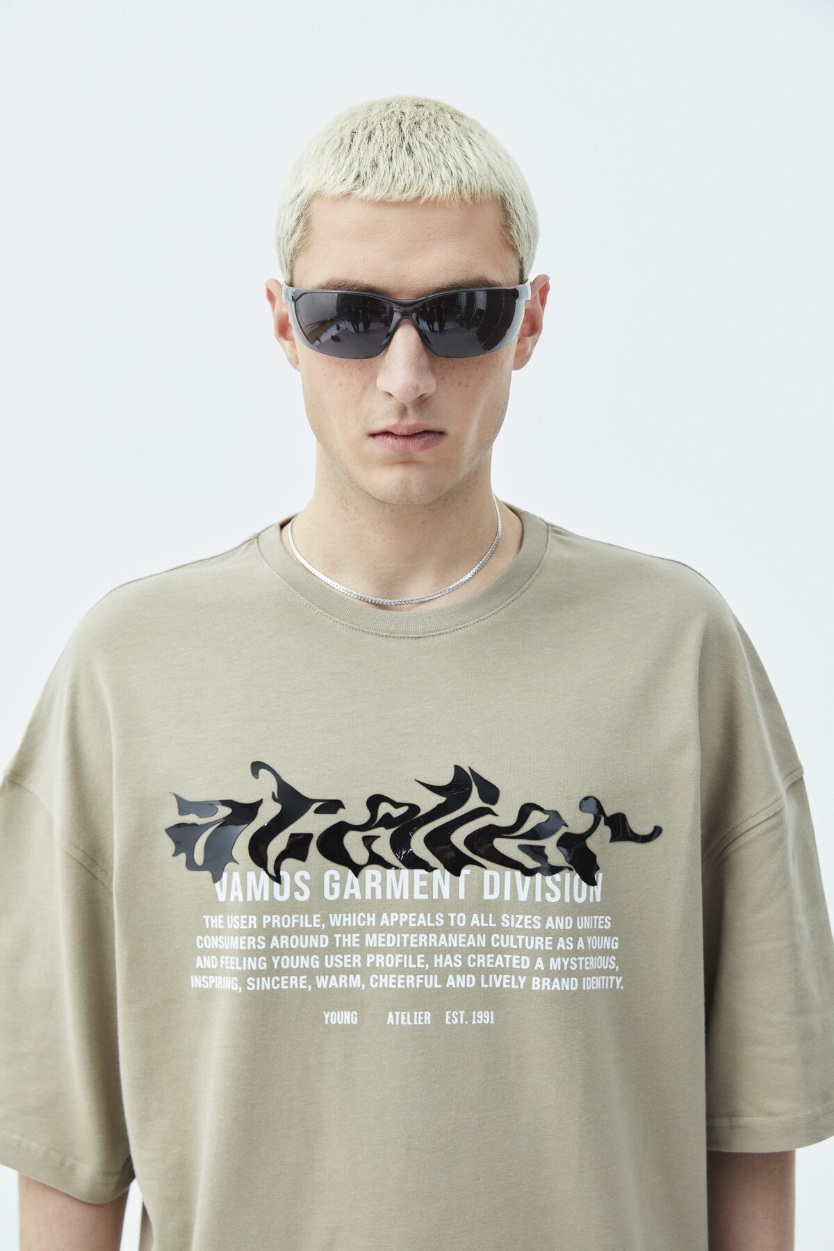 Atelier Embossed Oversized T-Shirt