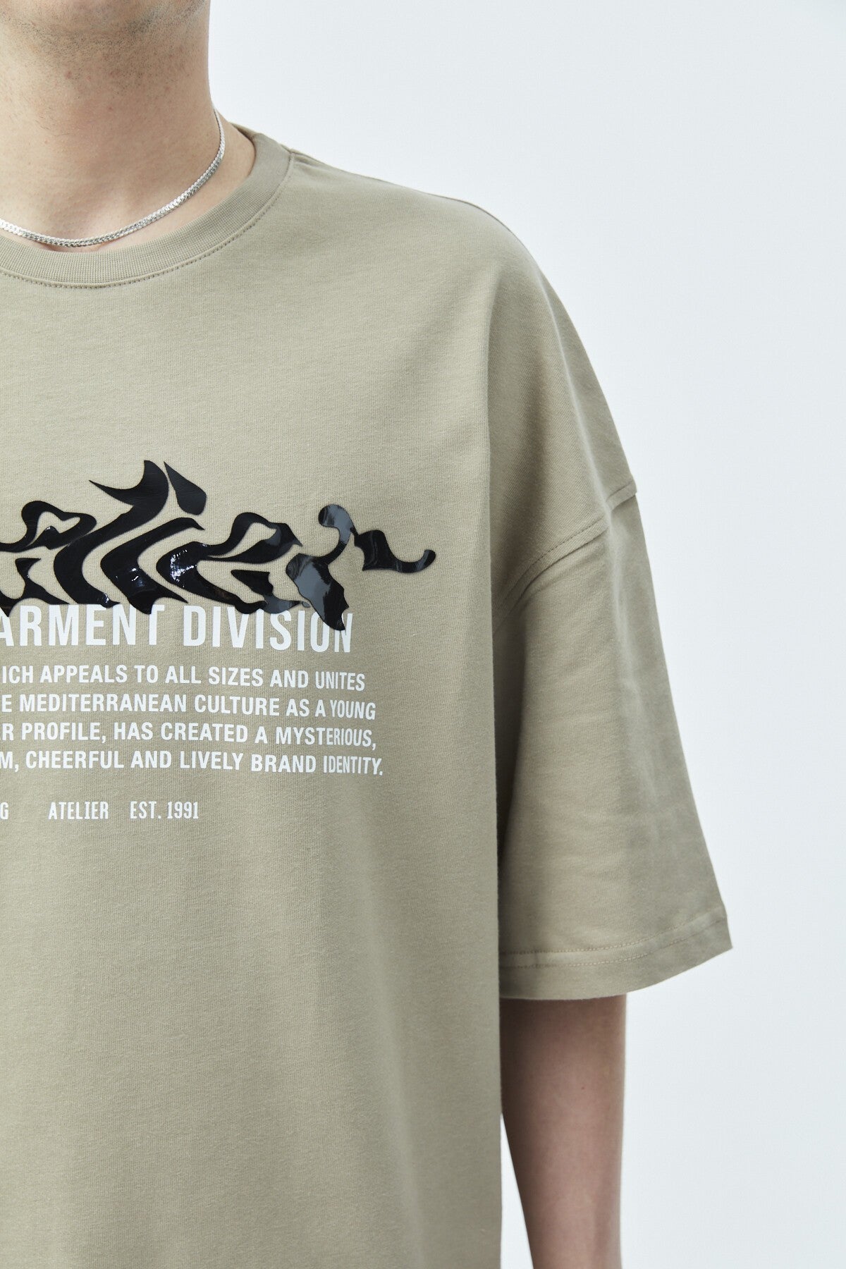 Atelier Embossed Oversized T-Shirt