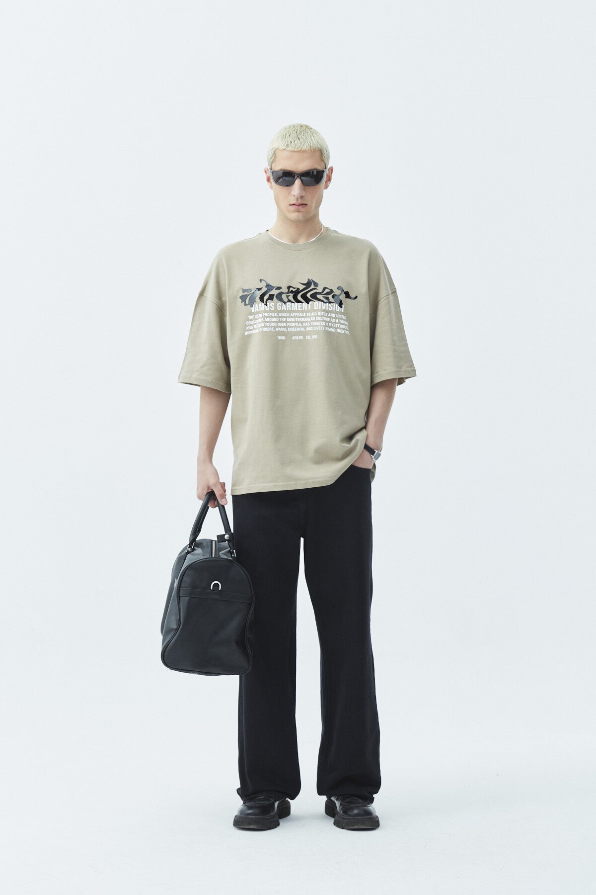 Atelier Embossed Oversized T-Shirt