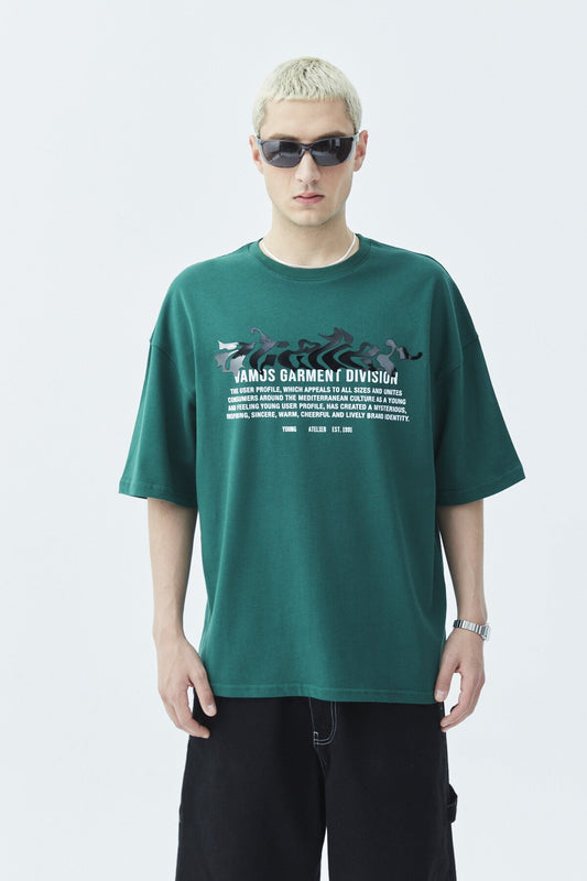 Atelier Embossed Oversized T-Shirt