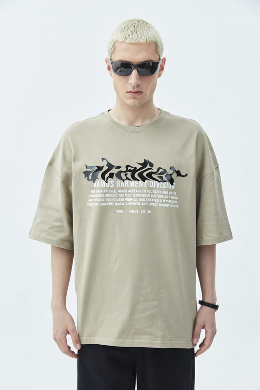 Atelier Embossed Oversized T-Shirt