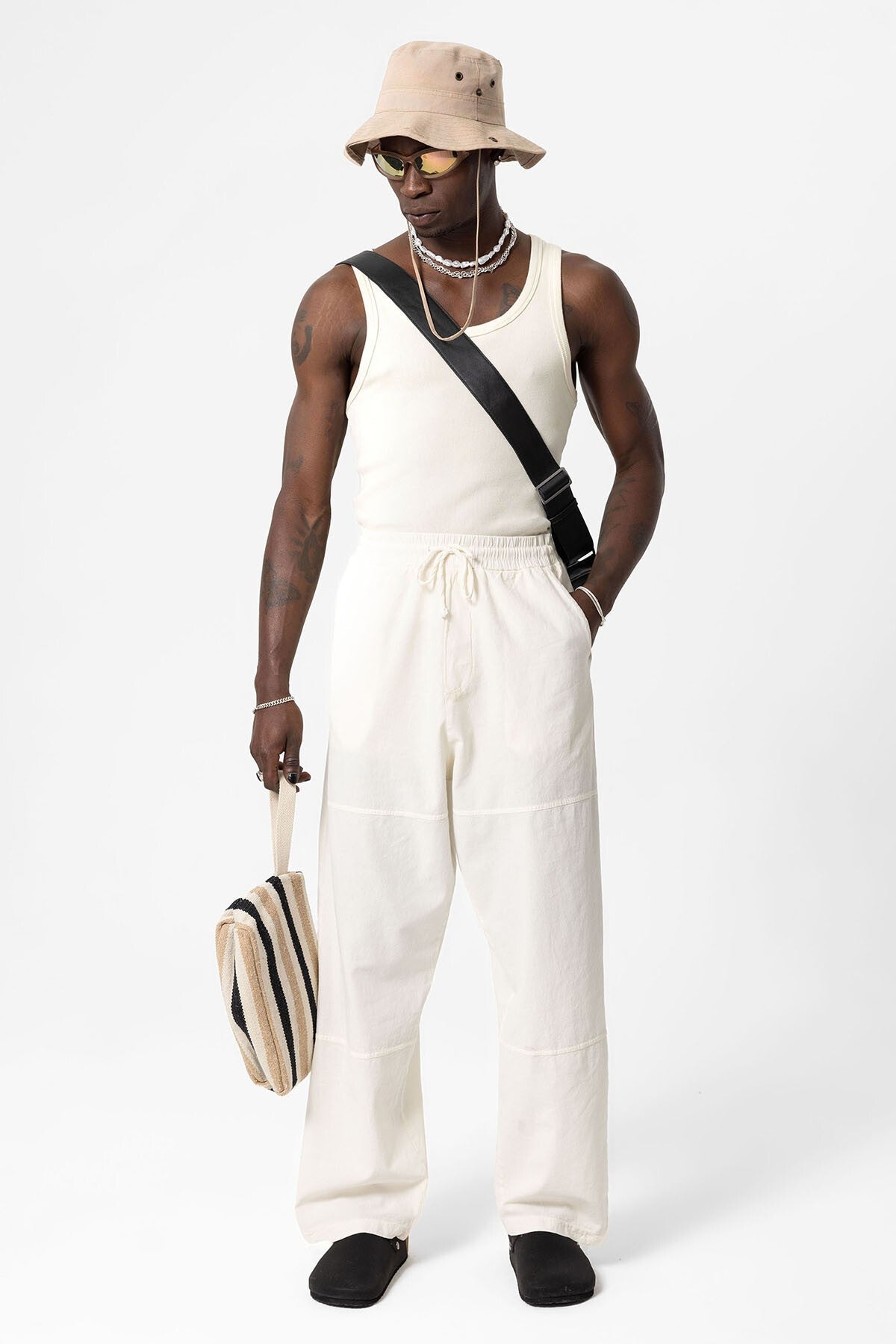 Baggy Linen Pants 40-804