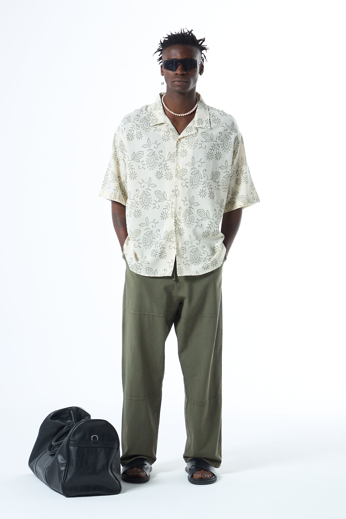 Baggy Linen Pants 40-804
