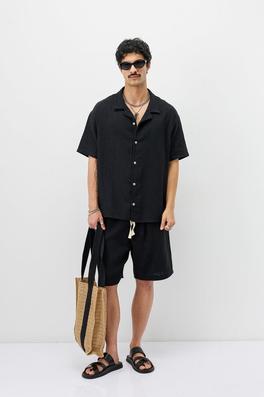Oversized Shorts and Shirt Set