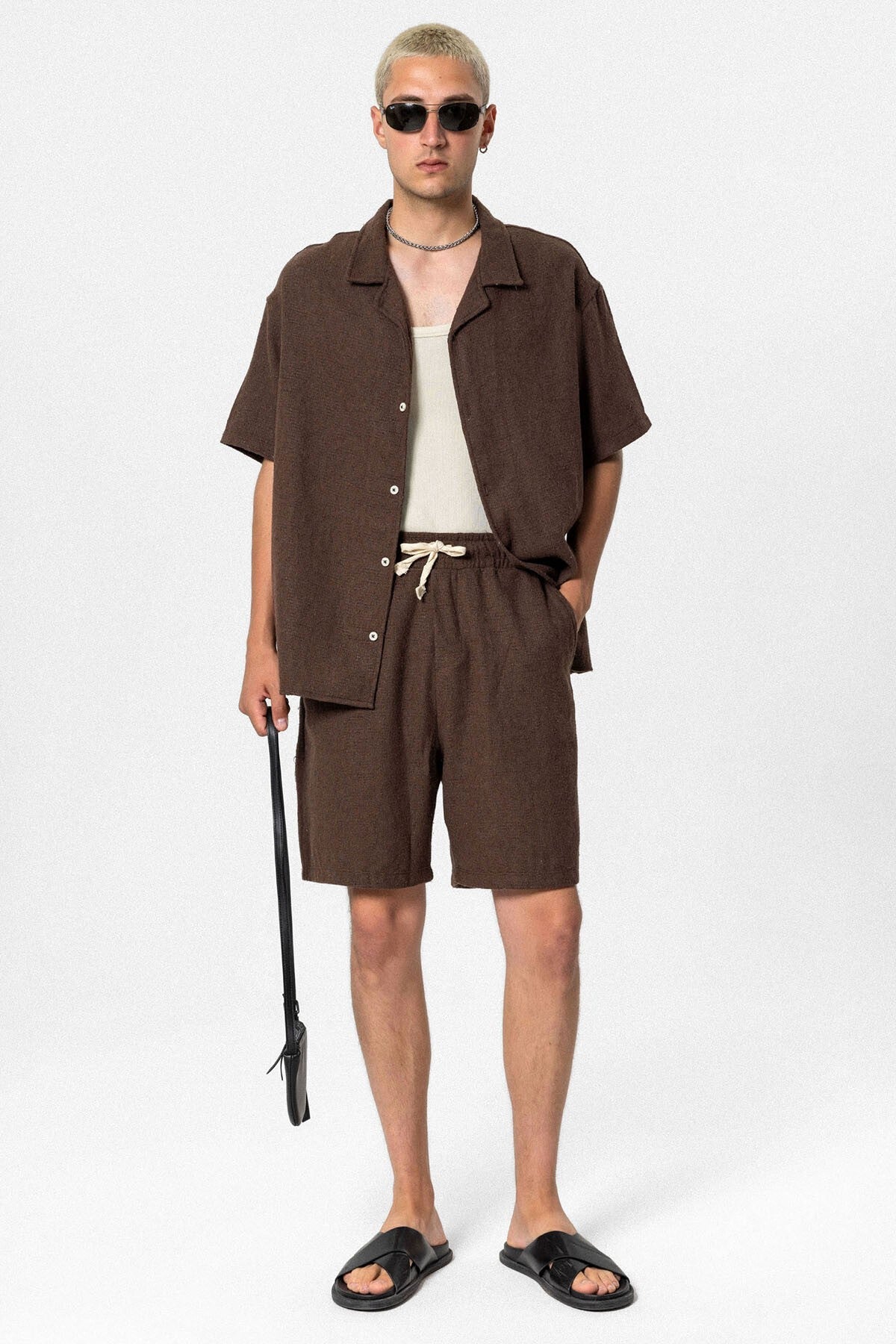 Oversized Shorts and Shirt Set
