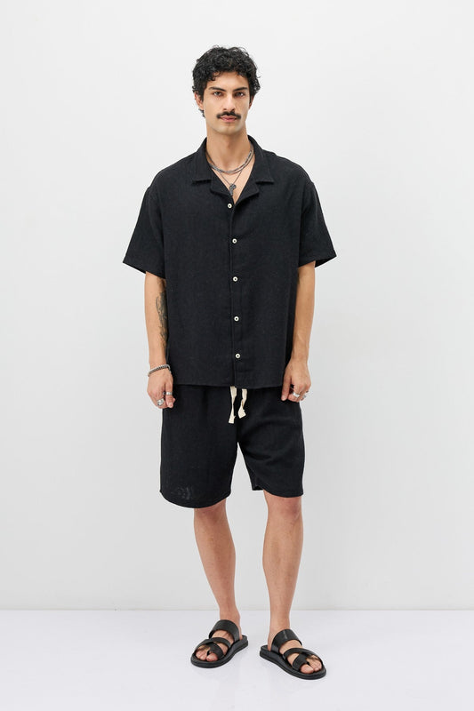 Oversized Shorts and Shirt Set