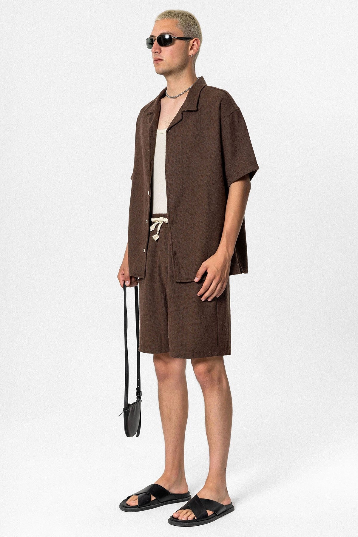 Oversized Shorts and Shirt Set