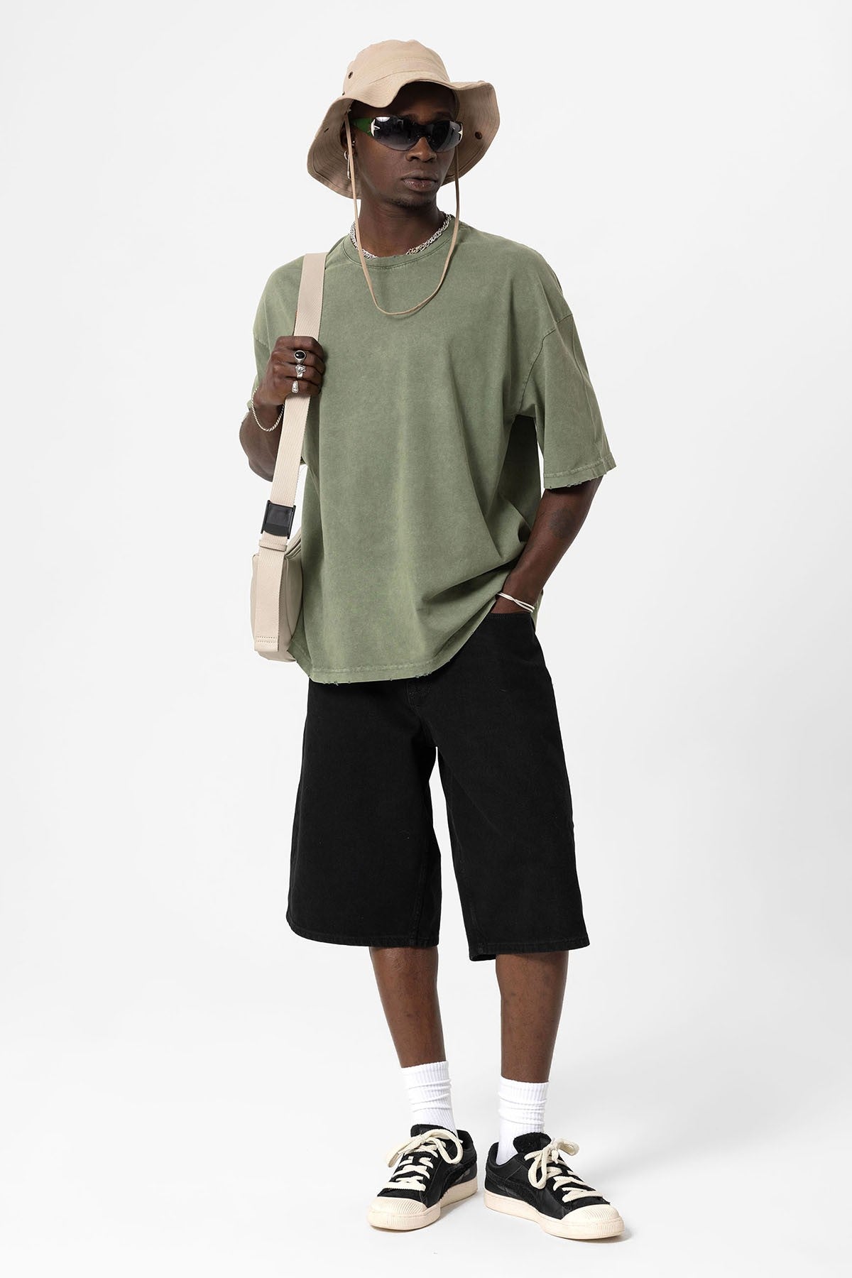 Oversized Basic T-Shirt (Machine Washable)