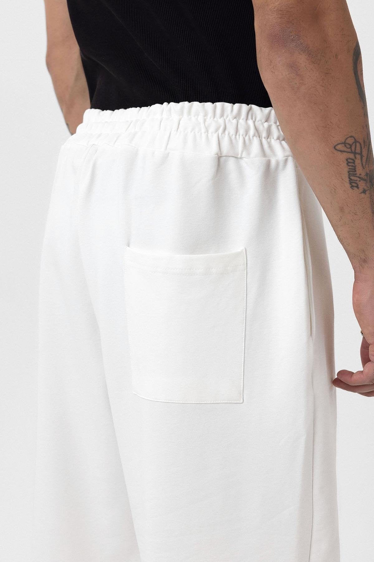 Basic Oversized Sweatsuit Set with Elastic Cuffs
