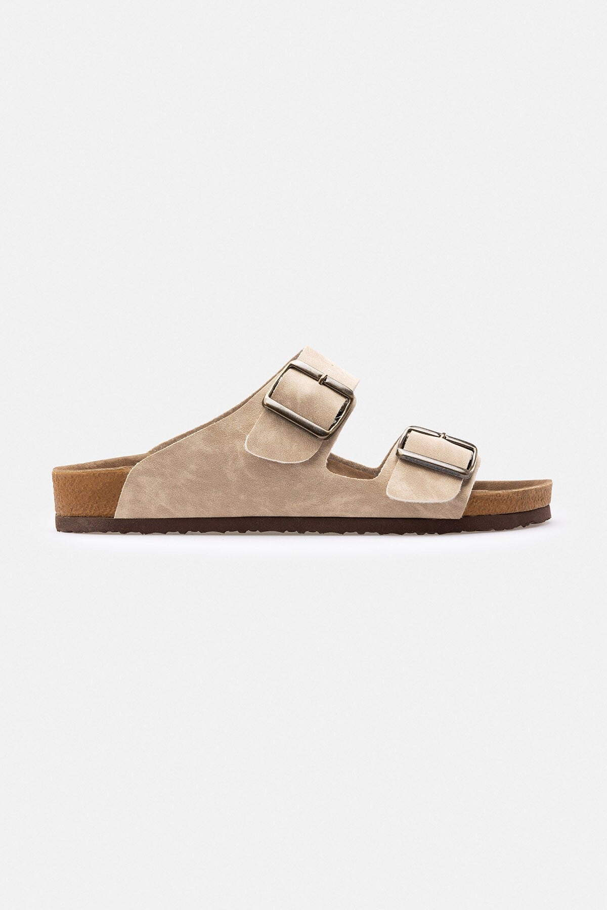 Polyester-Based Synthetic Slippers with Double Buckles