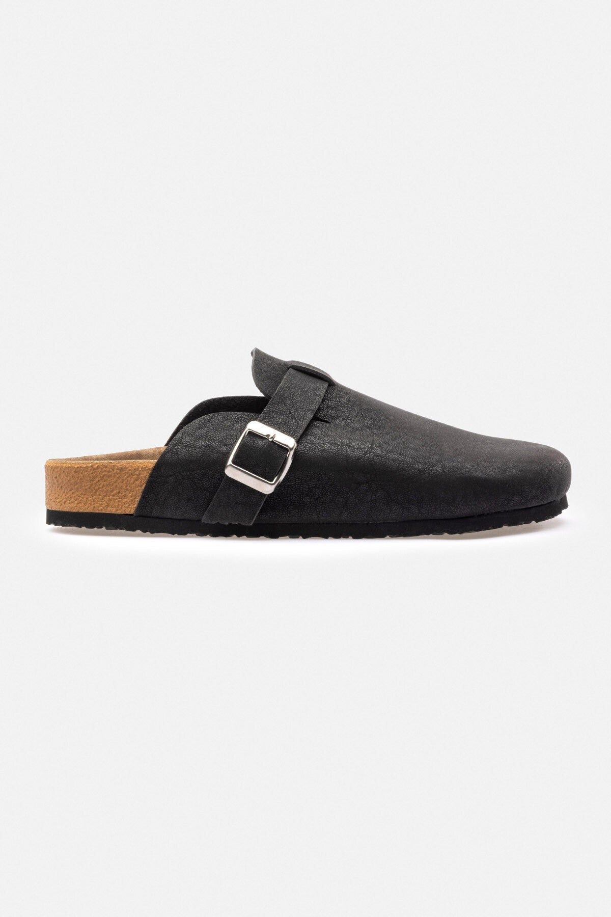 Polyester-Lined Synthetic-Toe Closed-Toe Slippers