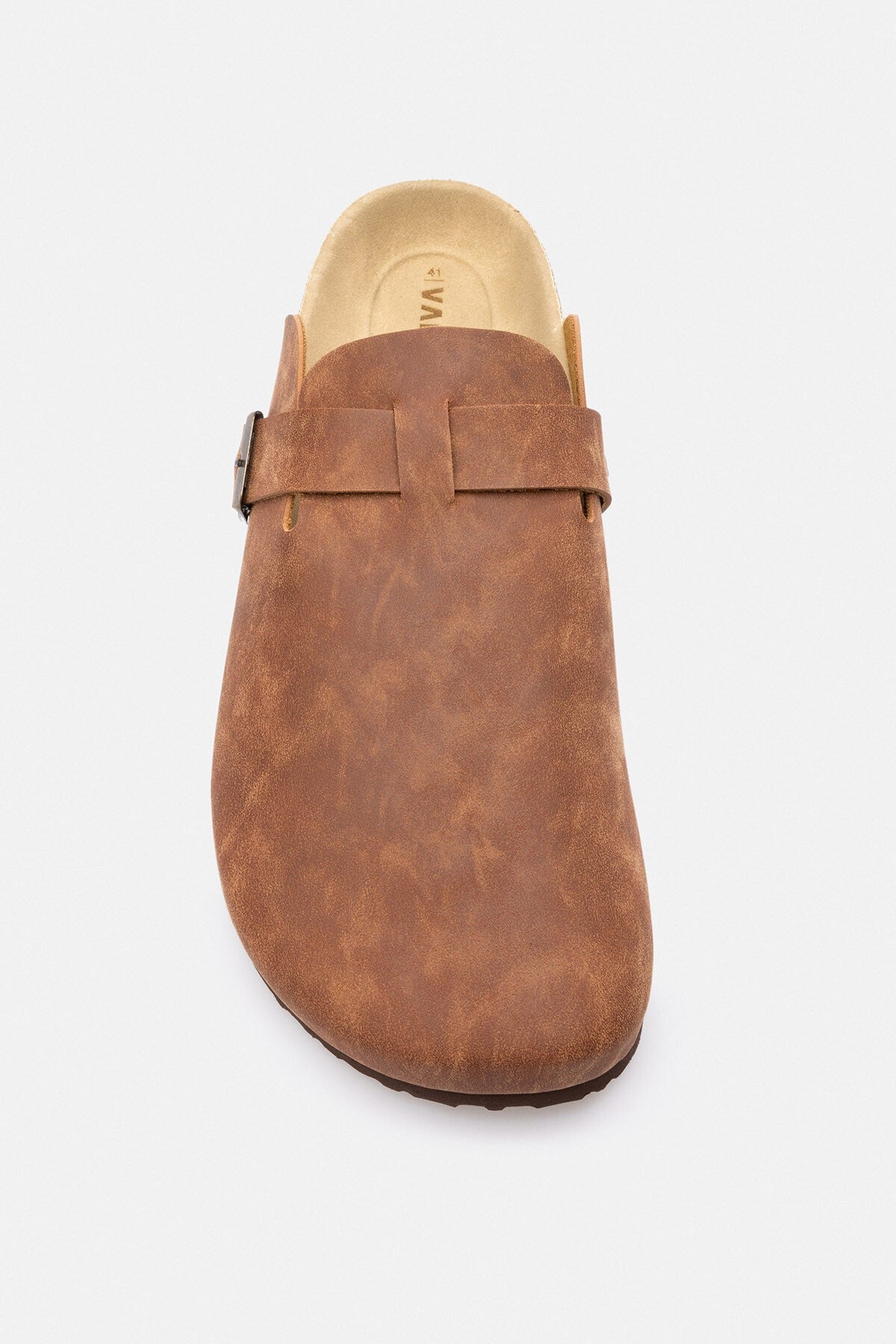 Polyester-Lined Synthetic-Toe Closed-Toe Slippers