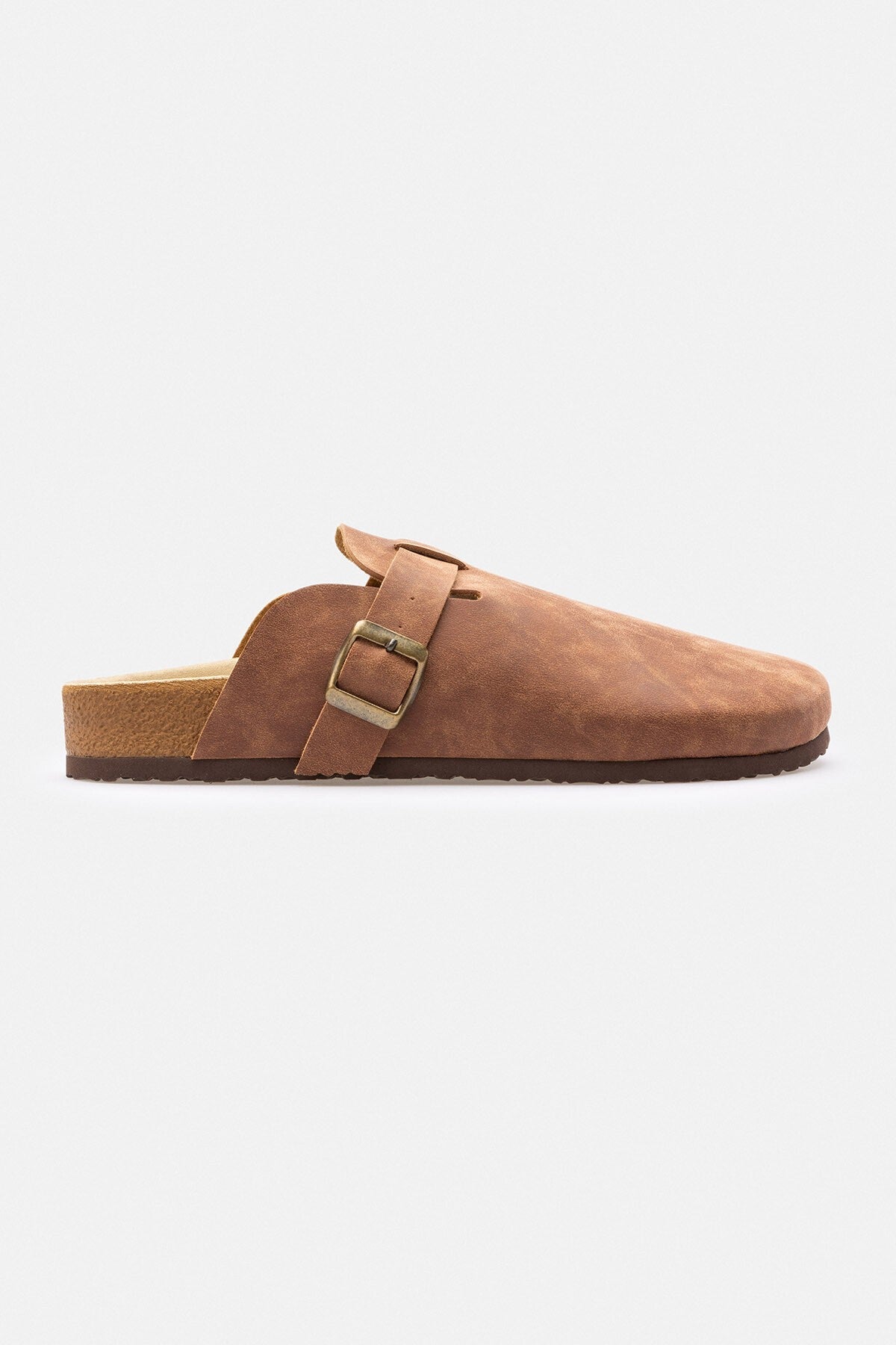 Polyester-Lined Synthetic-Toe Closed-Toe Slippers