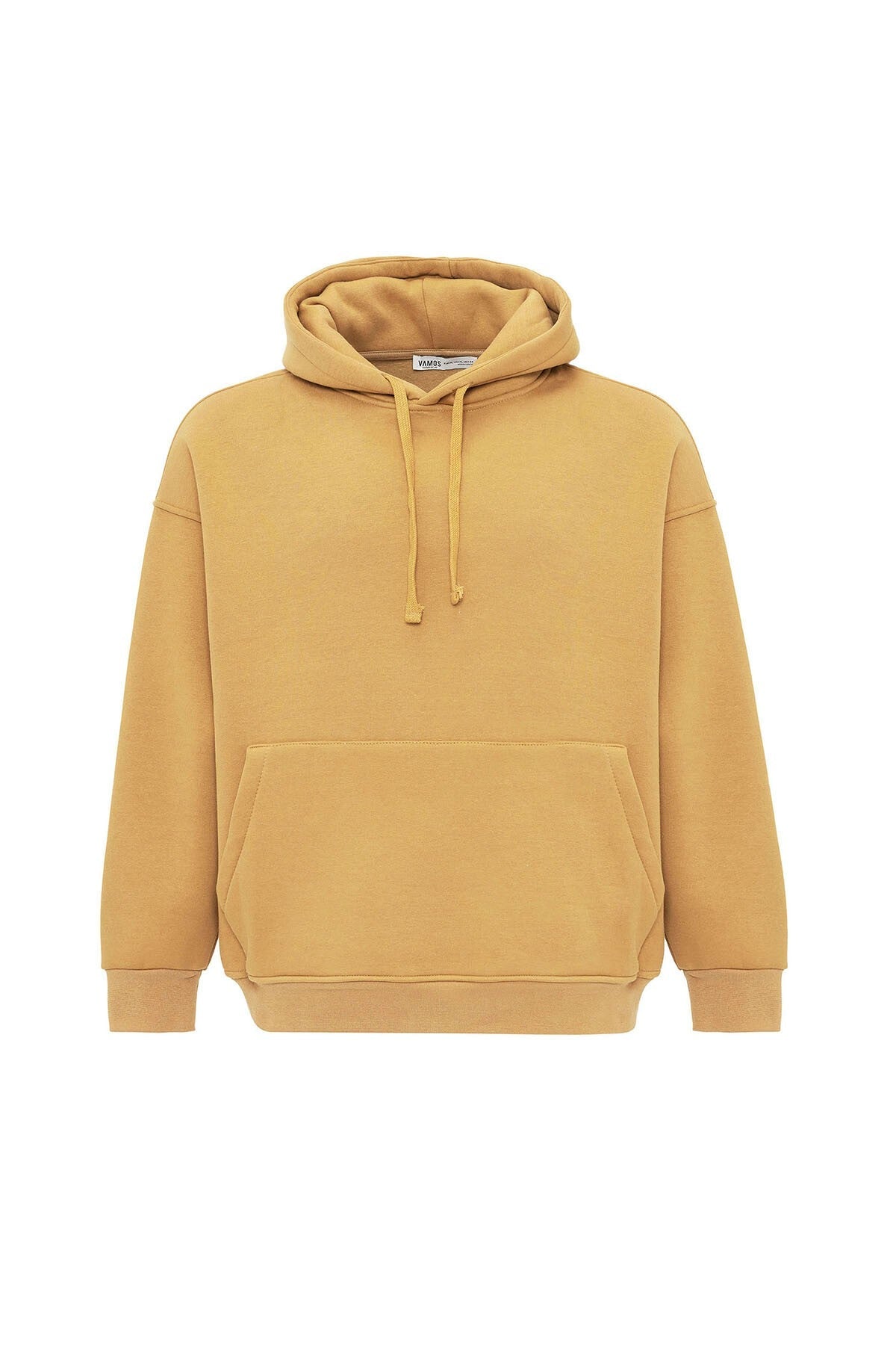 Basic Oversized Hooded Sweatshirt with Pockets