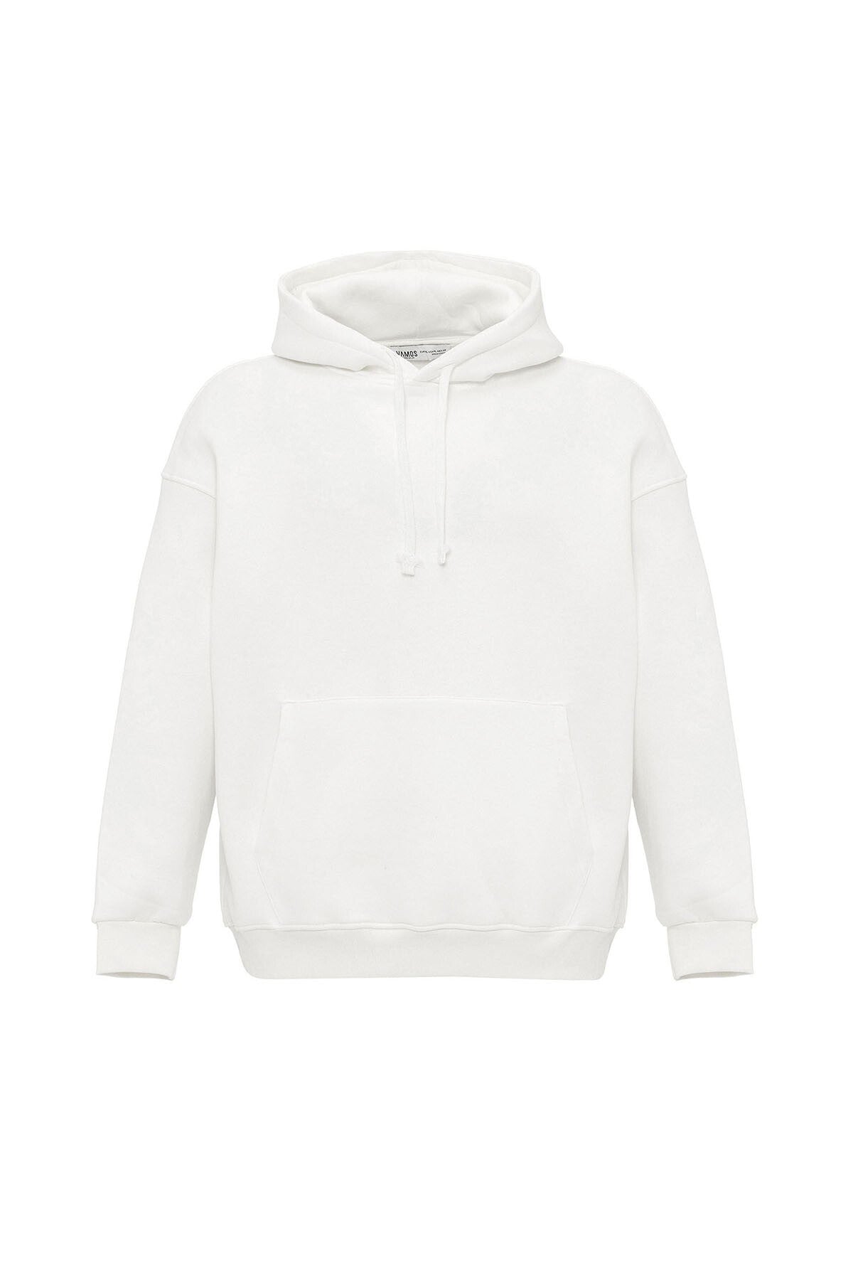 Basic Oversized Hooded Sweatshirt with Pockets