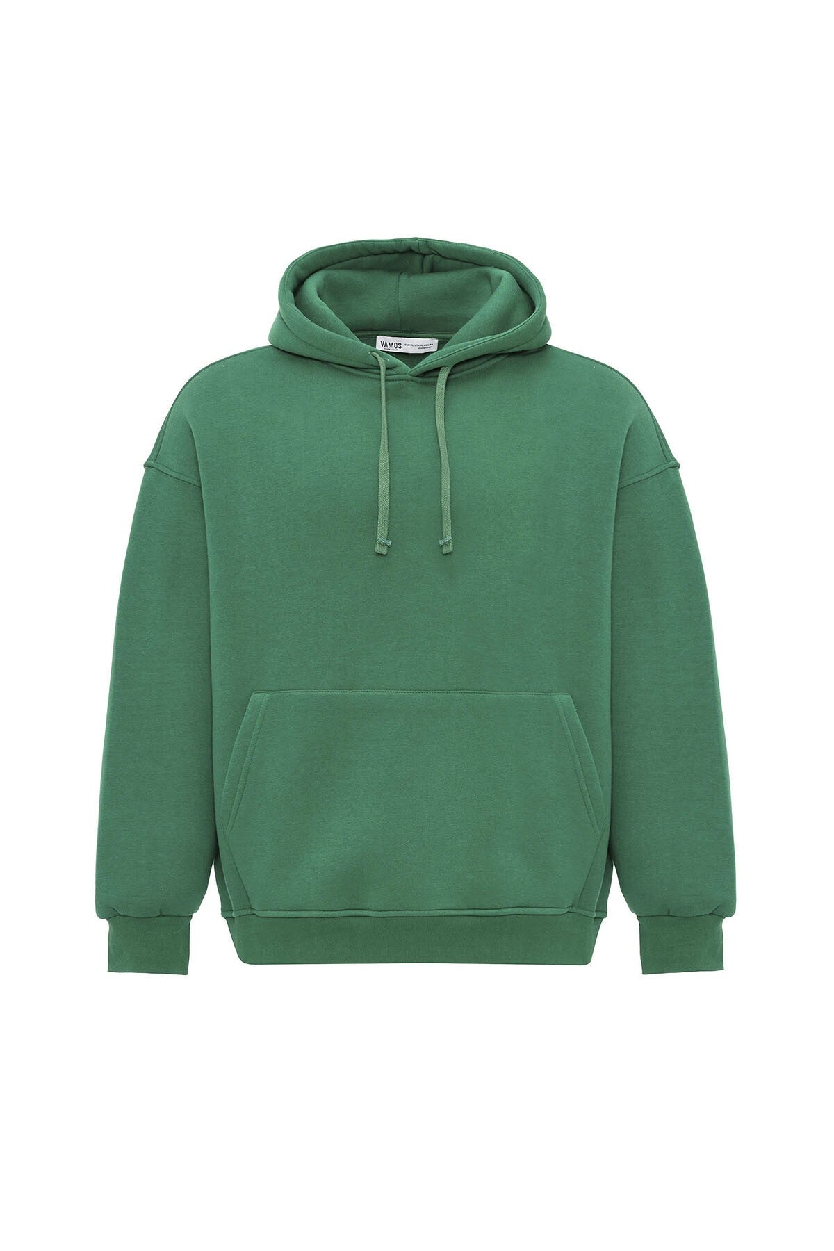 Basic Oversized Hooded Sweatshirt with Pockets