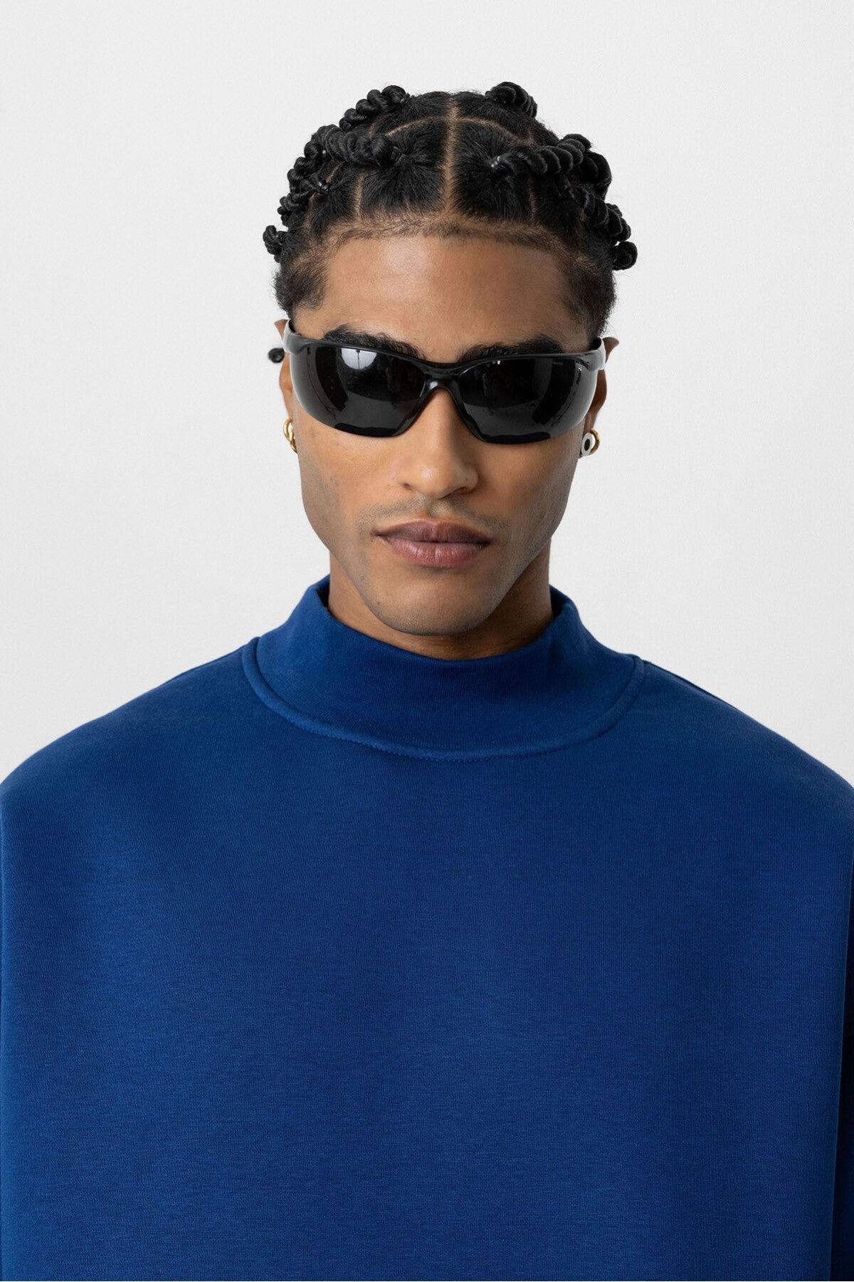 Basic Oversized Crew-Neck Sweatshirt