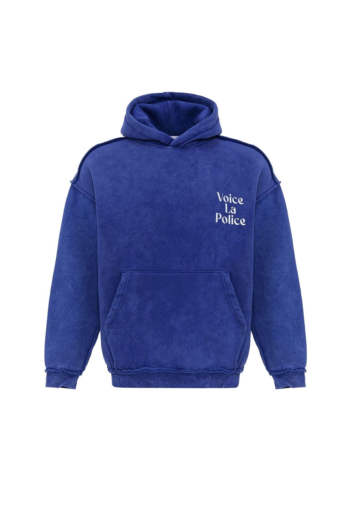 Oversized Hooded Sweatshirt with Back Print