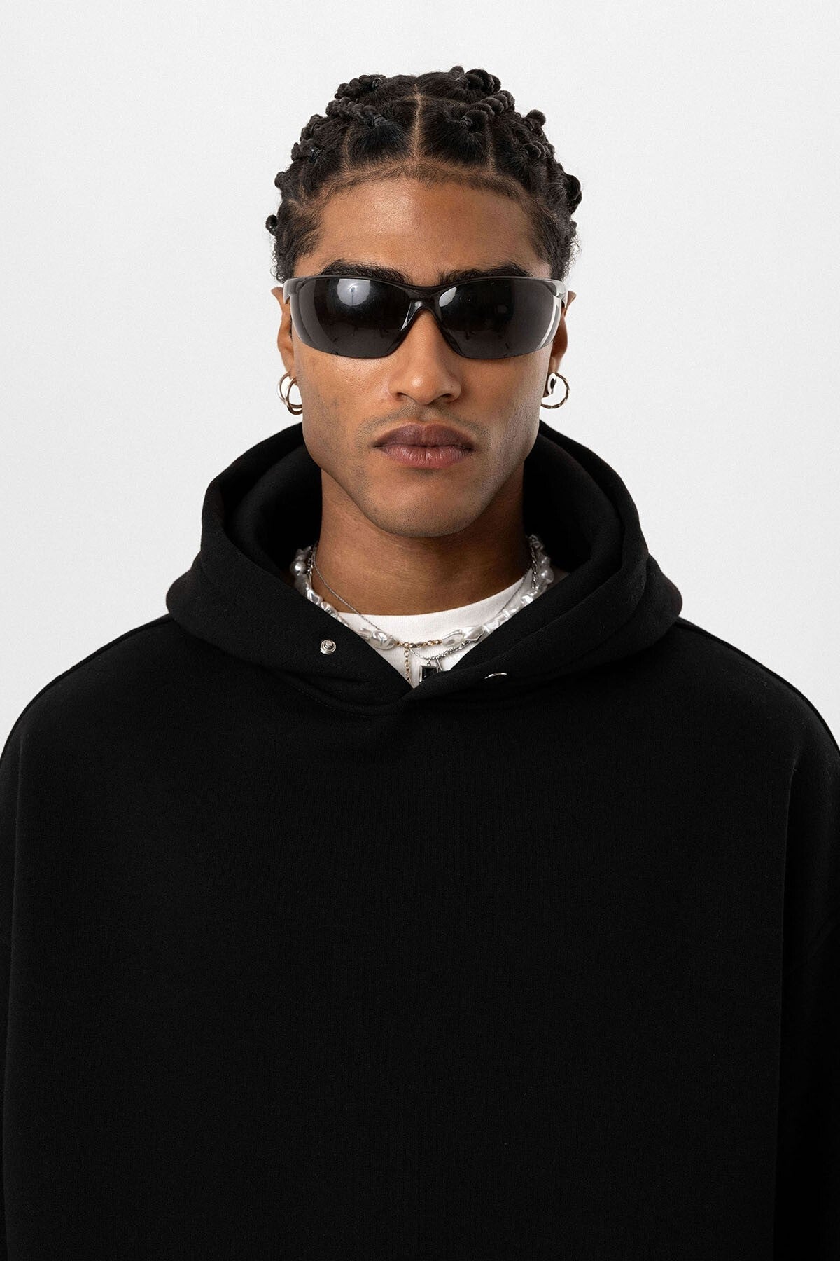 Oversized Hooded Sweatshirt with Pockets