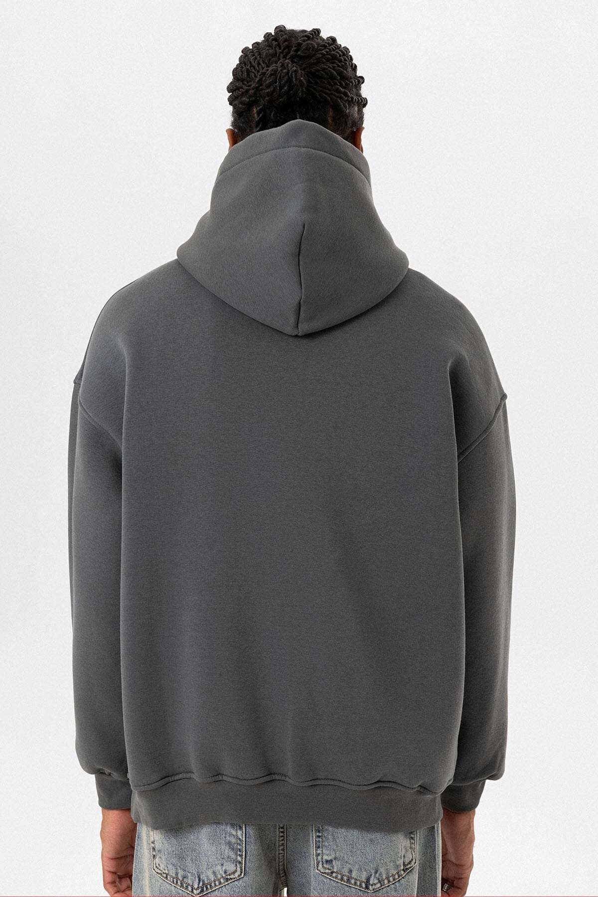 Oversized Hooded Sweatshirt with Pockets