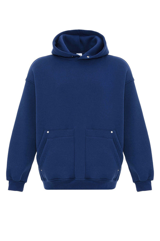Oversized Hooded Sweatshirt with Pockets