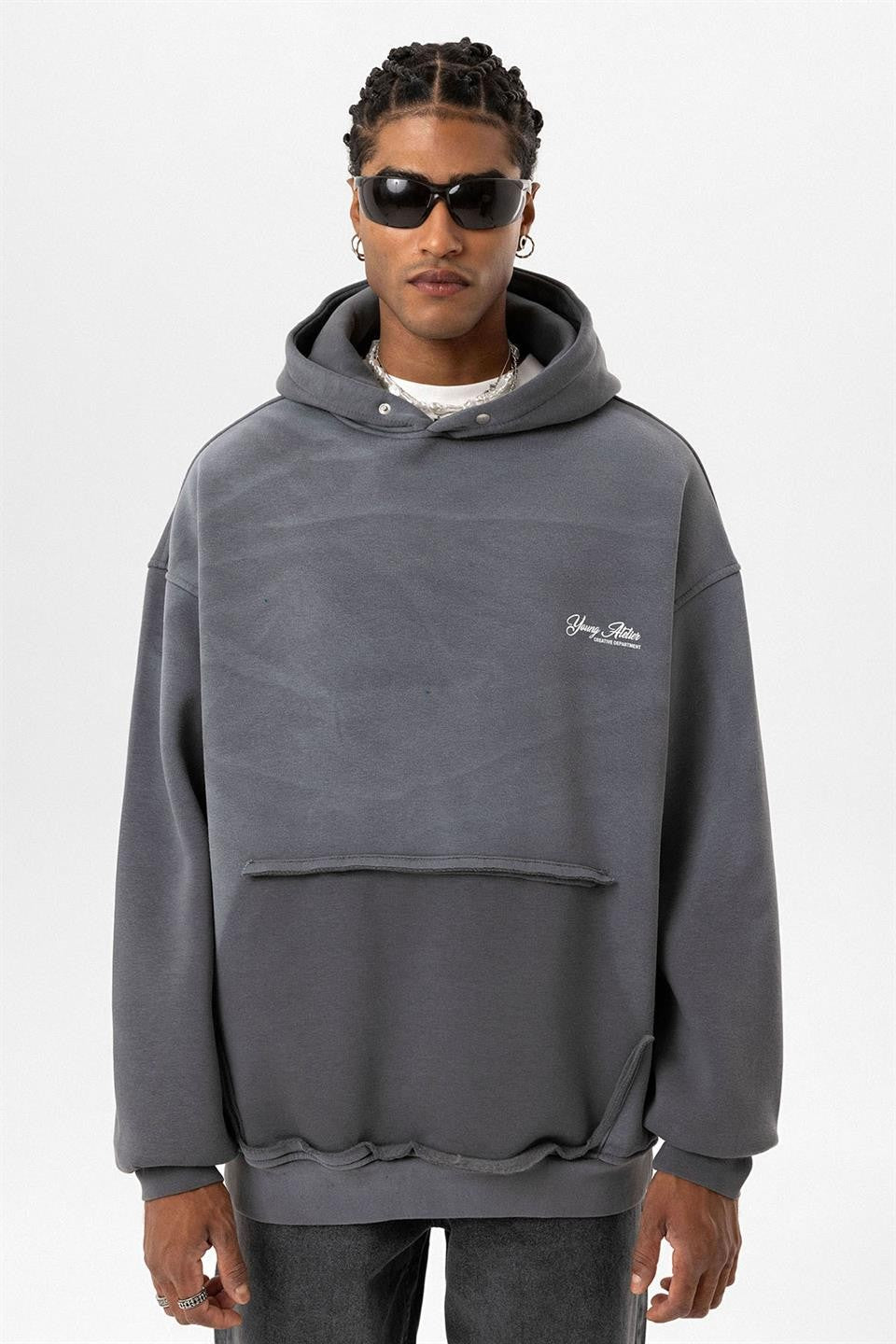 Oversized Hooded Sweatshirt (Machine Washable)