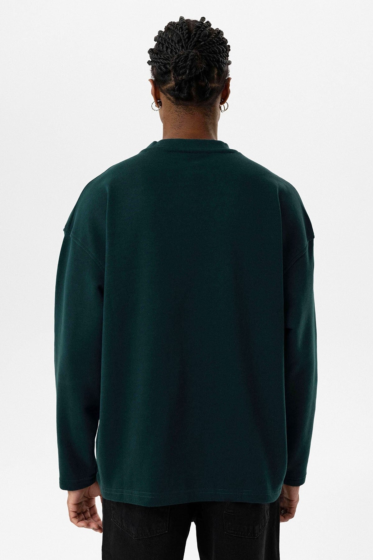 Oversized Sweatshirt with Pockets