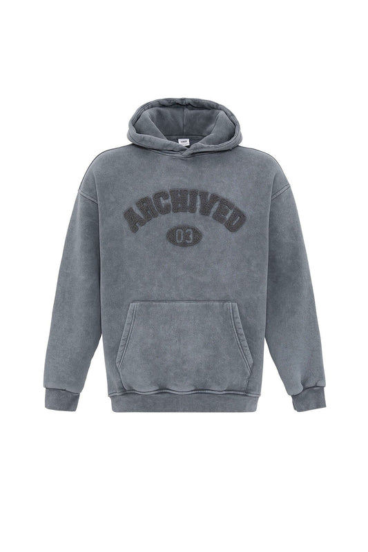 Oversized Printed Sweatshirt (Machine Washable)