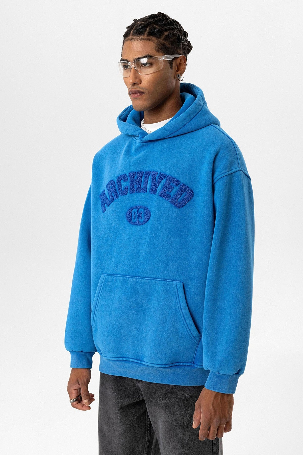 Oversized Printed Sweatshirt (Machine Washable)