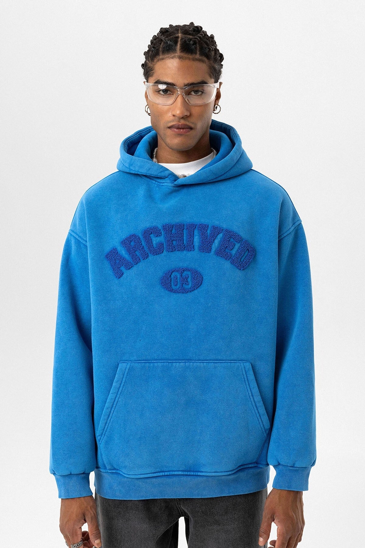 Oversized Printed Sweatshirt (Machine Washable)
