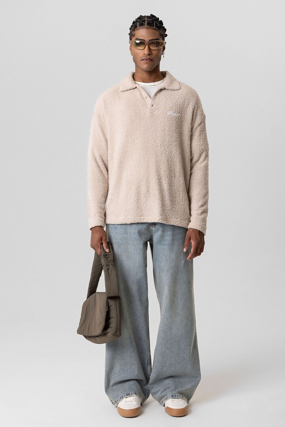 Printed Oversized Sweatshirt