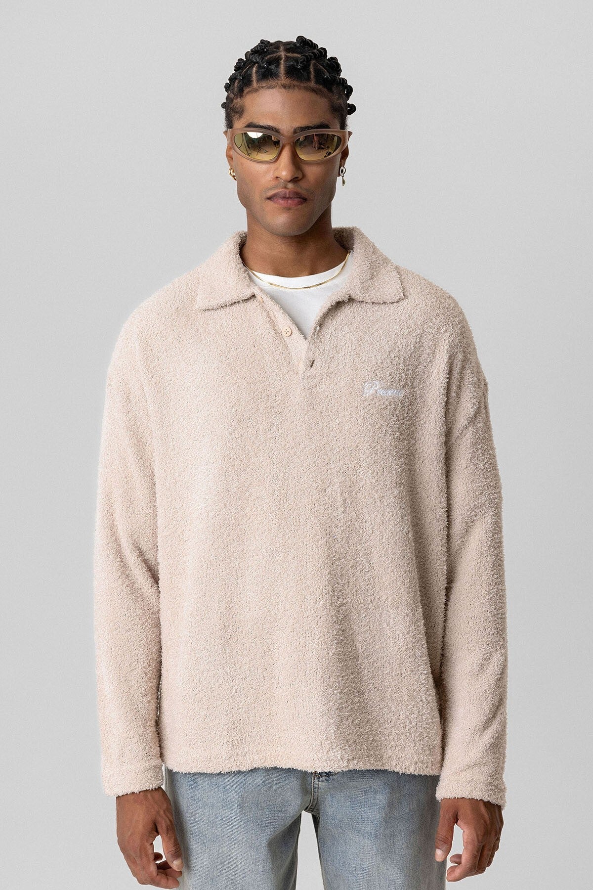 Printed Oversized Sweatshirt
