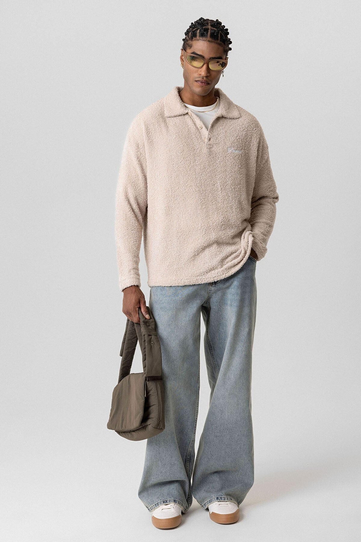 Printed Oversized Sweatshirt