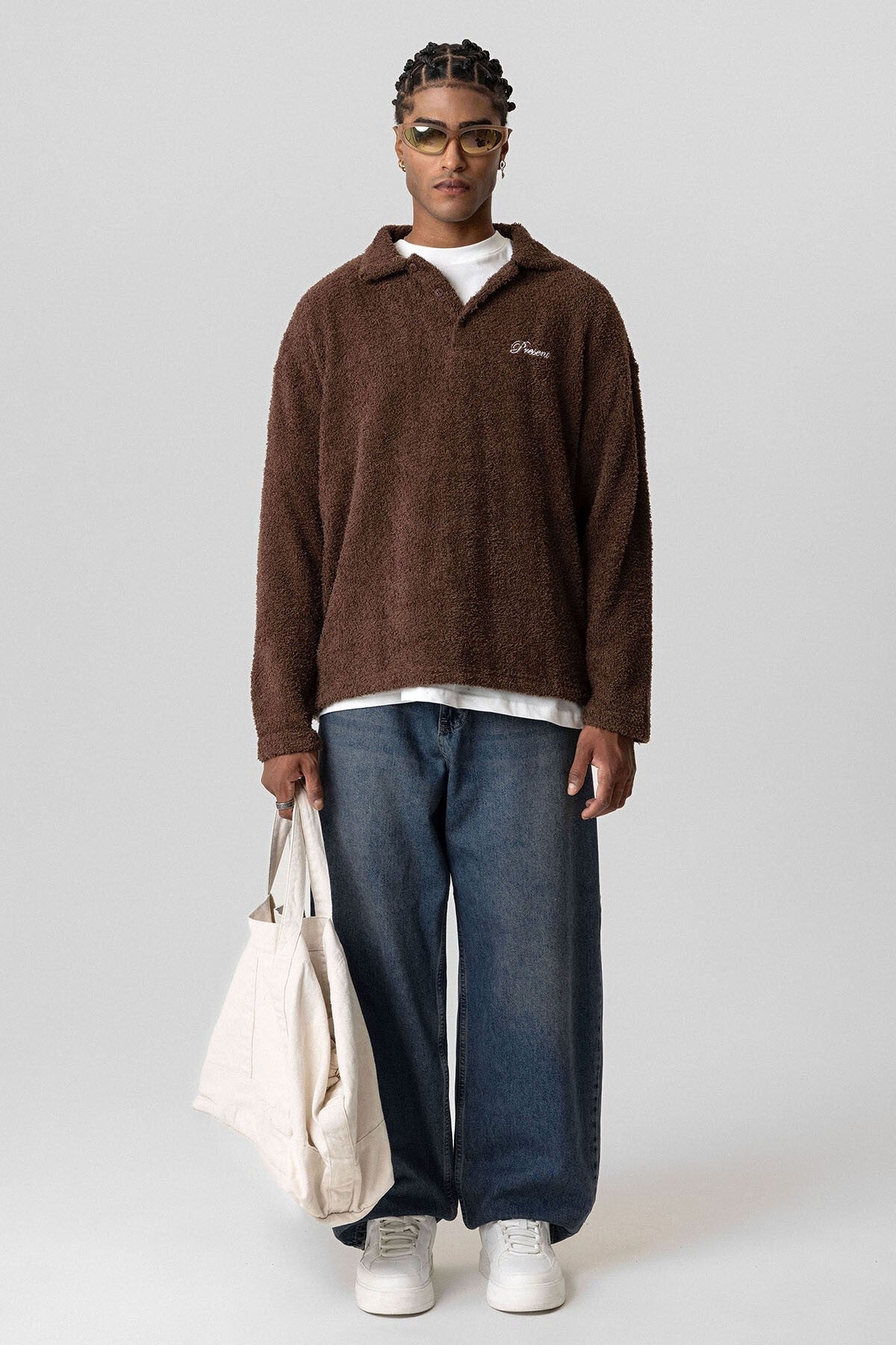 Printed Oversized Sweatshirt
