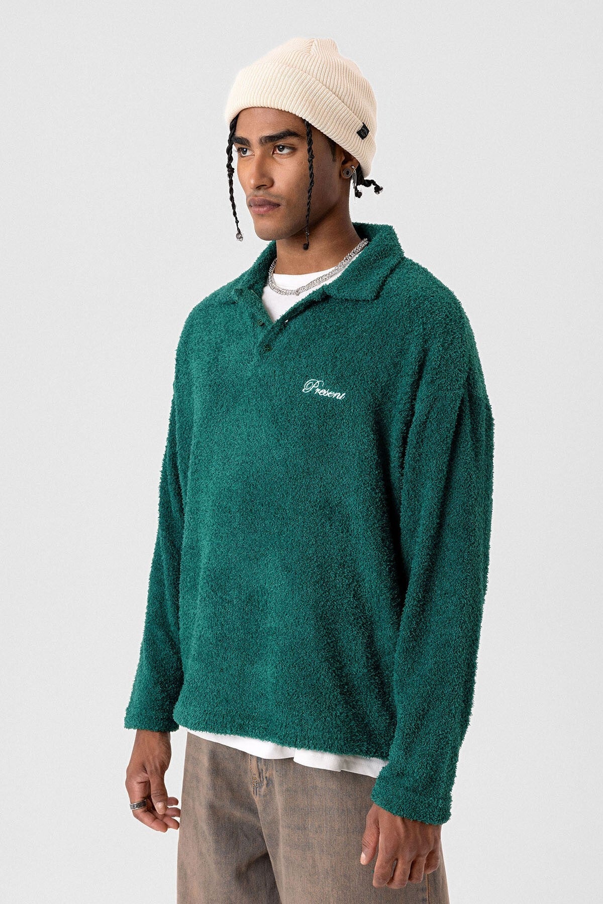 Printed Oversized Sweatshirt