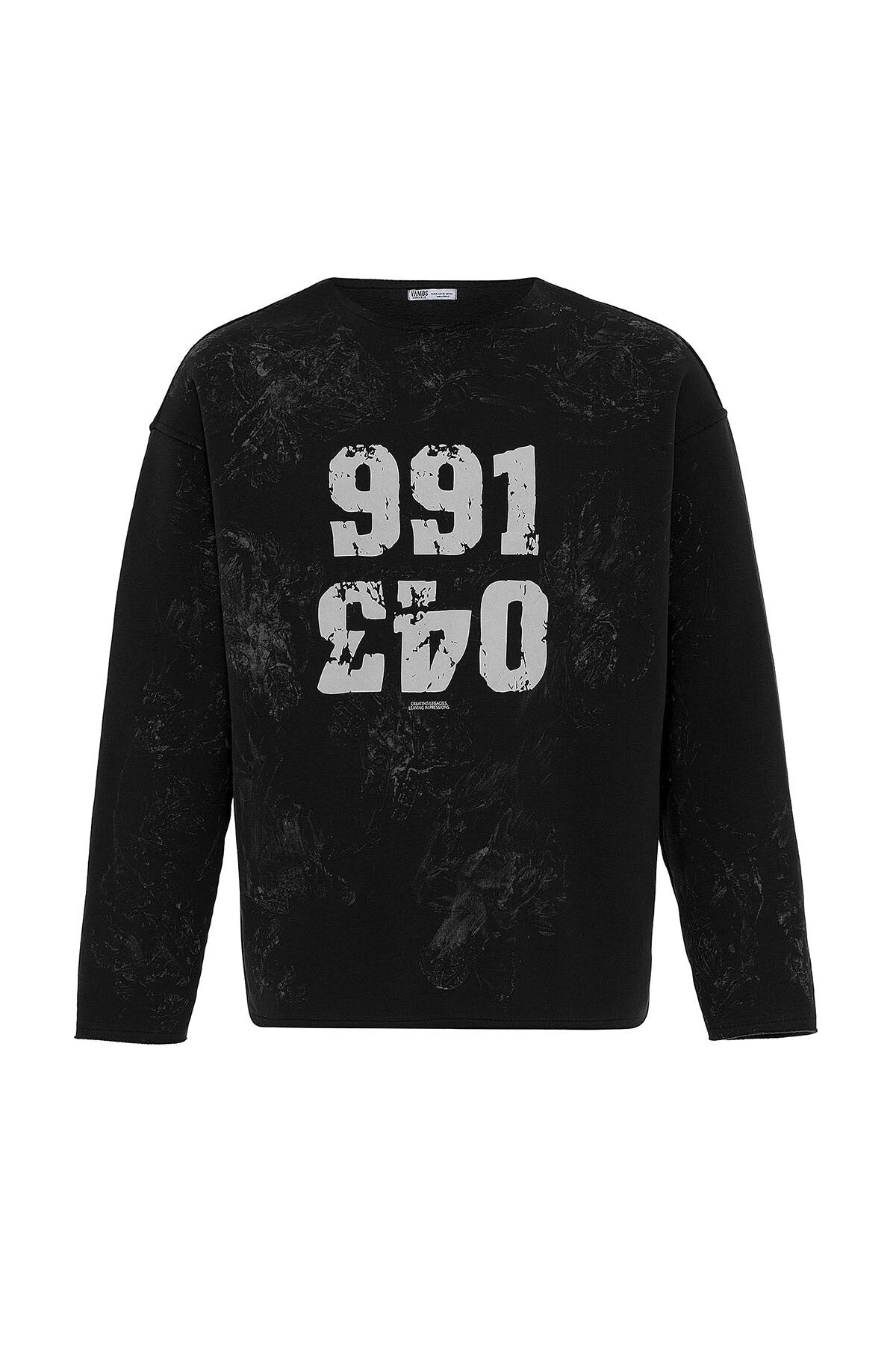 Printed Oversized Sweatshirt